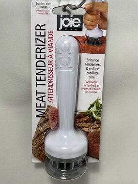 Joie White Kitchen Meat Tenderizer